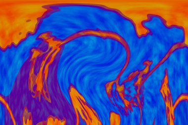 Hayattaki yaratıcı çizimler. Tasarımcılar için renkli ve güzel arkaplan modelleri.