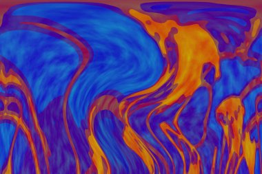 Hayattaki yaratıcı çizimler. Tasarımcılar için renkli ve güzel arkaplan modelleri.