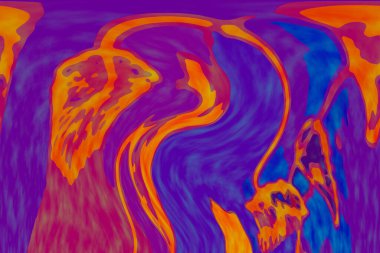 Hayattaki yaratıcı çizimler. Tasarımcılar için renkli ve güzel arkaplan modelleri.