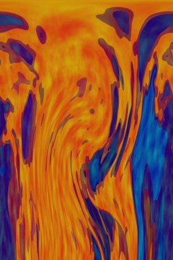 Hayattaki yaratıcı çizimler. Tasarımcılar için renkli ve güzel arkaplan modelleri.