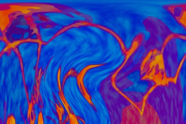 Hayattaki yaratıcı çizimler. Tasarımcılar için renkli ve güzel arkaplan modelleri.