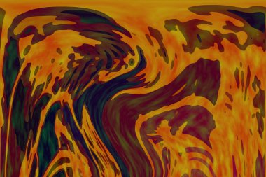 Hayattaki yaratıcı çizimler. Tasarımcılar için renkli ve güzel arkaplan modelleri.