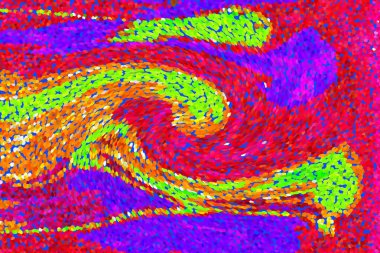 Hayattaki yaratıcı çizimler. Tasarımcılar için renkli ve güzel arkaplan modelleri.