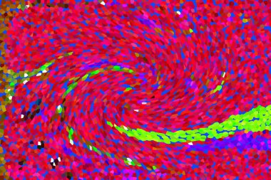 Hayattaki yaratıcı çizimler. Tasarımcılar için renkli ve güzel arkaplan modelleri.