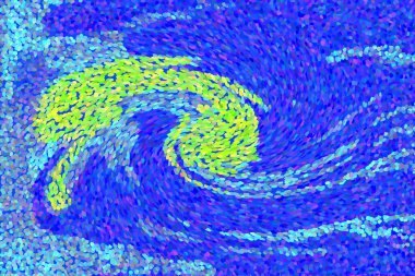 Hayattaki yaratıcı çizimler. Tasarımcılar için renkli ve güzel arkaplan modelleri.