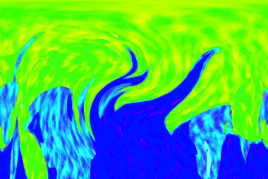 Hayattaki yaratıcı çizimler. Tasarımcılar için renkli ve güzel arkaplan modelleri.