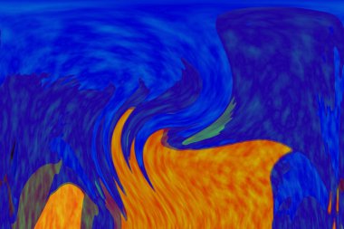 Hayattaki yaratıcı çizimler. Tasarımcılar için renkli ve güzel arkaplan modelleri.