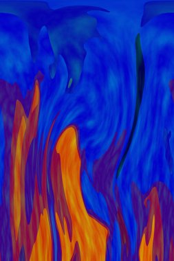 Hayattaki yaratıcı çizimler. Tasarımcılar için renkli ve güzel arkaplan modelleri.