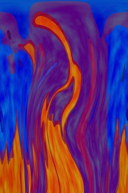 Hayattaki yaratıcı çizimler. Tasarımcılar için renkli ve güzel arkaplan modelleri.