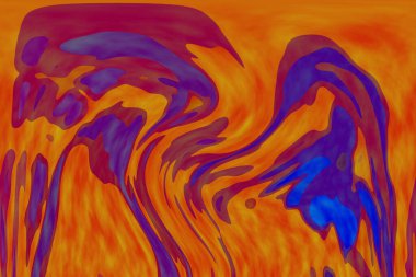 Hayattaki yaratıcı çizimler. Tasarımcılar için renkli ve güzel arkaplan modelleri.