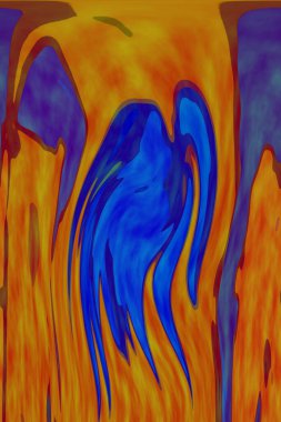 Hayattaki yaratıcı çizimler. Tasarımcılar için renkli ve güzel arkaplan modelleri.