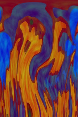 Hayattaki yaratıcı çizimler. Tasarımcılar için renkli ve güzel arkaplan modelleri.