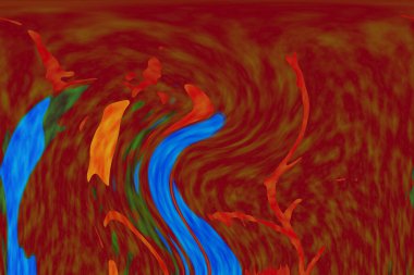 Hayattaki yaratıcı çizimler. Tasarımcılar için renkli ve güzel arkaplan modelleri.