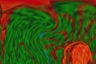 Hayattaki yaratıcı çizimler. Tasarımcılar için renkli ve güzel arkaplan modelleri.