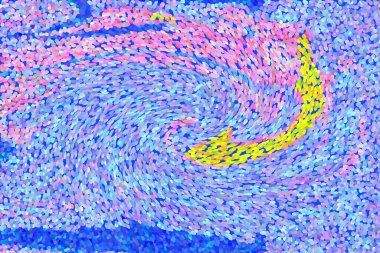 Hayattaki yaratıcı çizimler. Tasarımcılar için renkli ve güzel arkaplan modelleri.