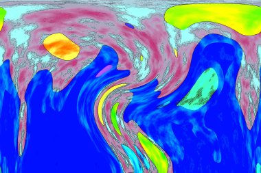 Hayattaki yaratıcı çizimler. Tasarımcılar için renkli ve güzel arkaplan modelleri.