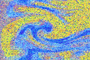 Hayattaki yaratıcı çizimler. Tasarımcılar için renkli ve güzel arkaplan modelleri.