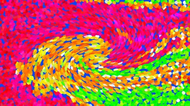 Hayattaki yaratıcı çizimler. Tasarımcılar için renkli ve güzel arkaplan modelleri.