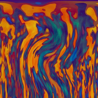 Hayattaki yaratıcı çizimler. Tasarımcılar için renkli ve güzel arkaplan modelleri.