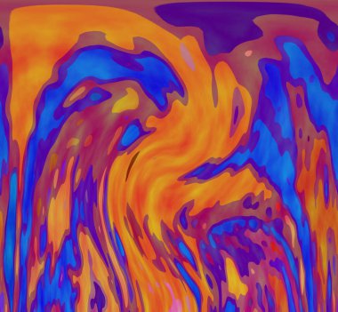 Hayattaki yaratıcı çizimler. Tasarımcılar için renkli ve güzel arkaplan modelleri.