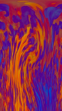 Hayattaki yaratıcı çizimler. Tasarımcılar için renkli ve güzel arkaplan modelleri.