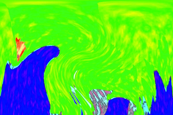 Hayattaki yaratıcı çizimler. Tasarımcılar için renkli ve güzel arkaplan modelleri.
