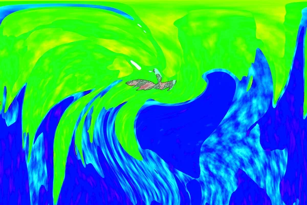 Hayattaki yaratıcı çizimler. Tasarımcılar için renkli ve güzel arkaplan modelleri.