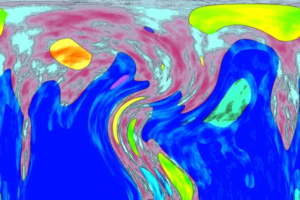 Hayattaki yaratıcı çizimler. Tasarımcılar için renkli ve güzel arkaplan modelleri.