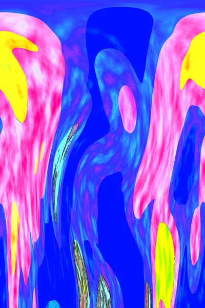 Hayattaki yaratıcı çizimler. Tasarımcılar için renkli ve güzel arkaplan modelleri.