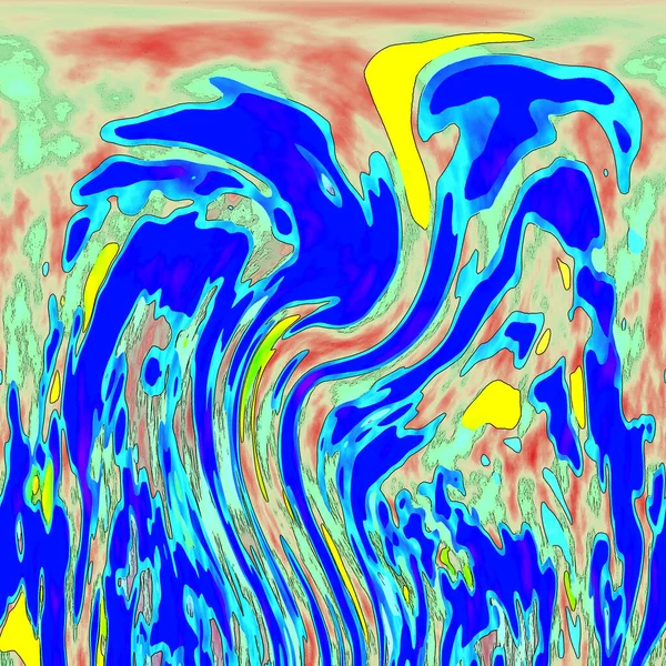 Hayattaki yaratıcı çizimler. Tasarımcılar için renkli ve güzel arkaplan modelleri.