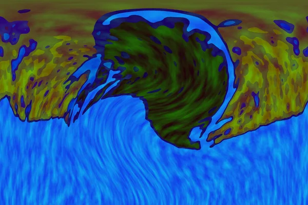 Hayattaki yaratıcı çizimler. Tasarımcılar için renkli ve güzel arkaplan modelleri.