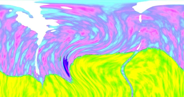 Hayattaki yaratıcı çizimler. Tasarımcılar için renkli ve güzel arkaplan modelleri.