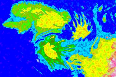 Yüksek kaliteli soyut tablolar tasarımcılara modern bir sanat arkaplanı kazandırıyor.