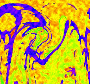 Yüksek kaliteli soyut tablolar tasarımcılara modern bir sanat arkaplanı kazandırıyor.