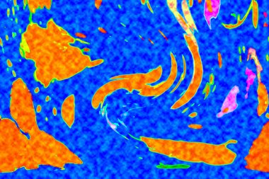 Yüksek kaliteli soyut tablolar tasarımcılara modern bir sanat arkaplanı kazandırıyor.