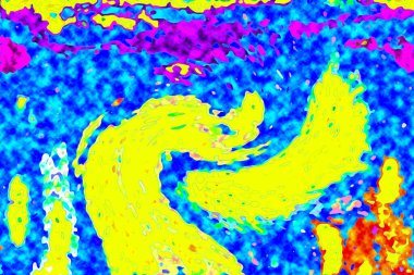 Yüksek kaliteli soyut tablolar tasarımcılara modern bir sanat arkaplanı kazandırıyor.