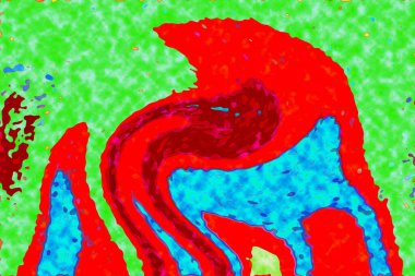 Yüksek kaliteli soyut tablolar tasarımcılara modern bir sanat arkaplanı kazandırıyor.