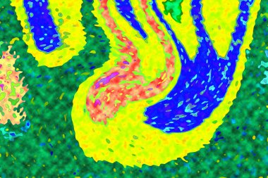 Yüksek kaliteli soyut tablolar tasarımcılara modern bir sanat arkaplanı kazandırıyor.