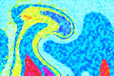 Yüksek kaliteli soyut tablolar tasarımcılara modern bir sanat arkaplanı kazandırıyor.