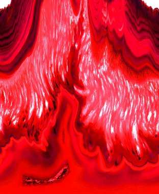 Kristal enine kesit arkaplanı. Doğal saydam agat kristal yüzey dilimi. Madenin makro yakın çekimi, soyut yapı