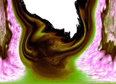 Kristal enine kesit arkaplanı. Doğal saydam agat kristal yüzey dilimi. Madenin makro yakın çekimi, soyut yapı