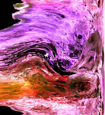 Kristal enine kesit arkaplanı. Doğal saydam agat kristal yüzey dilimi. Madenin makro yakın çekimi, soyut yapı