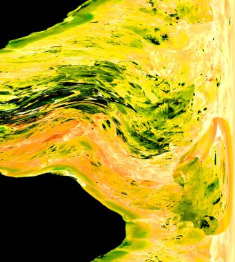 Kristal enine kesit arkaplanı. Doğal saydam agat kristal yüzey dilimi. Madenin makro yakın çekimi, soyut yapı