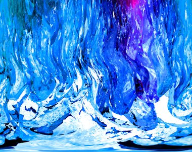 Kristal enine kesit arkaplanı. Doğal saydam agat kristal yüzey dilimi. Madenin makro yakın çekimi, soyut yapı