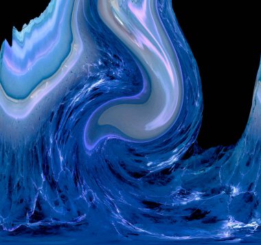 Kristal enine kesit arkaplanı. Doğal saydam agat kristal yüzey dilimi. Madenin makro yakın çekimi, soyut yapı