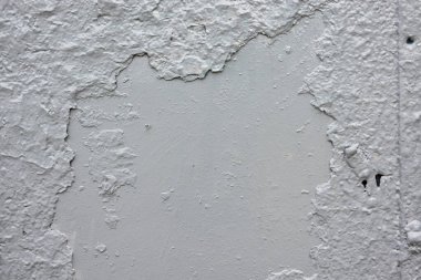 Gri metal yüzey. Eski boyanın birçok katmanının dokusu düzensizdir. Geçmişi. Doku. 