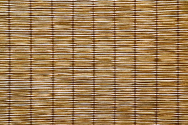 Light Street Comes Curtain Made Bamboo Straw Binding Threads Texture — Stock Photo, Image