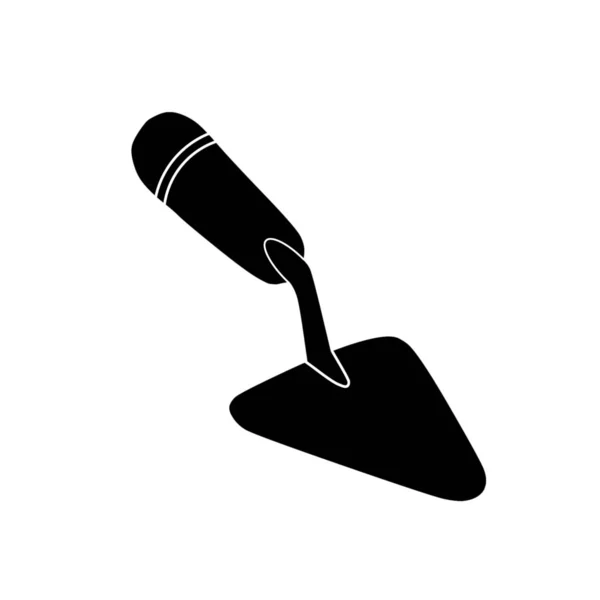 Illustration Vector Graphic Trowel Icon Construction Putty Knife — Vector de stock