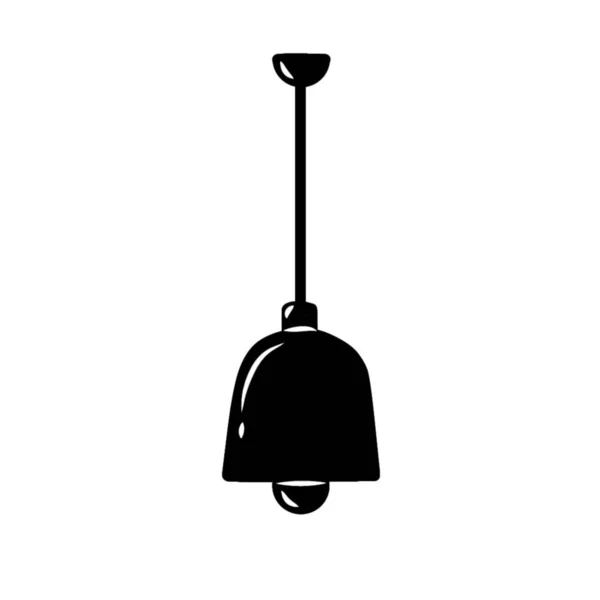 Lamp Icon Lamp Sign Symbol Ceiling Lamp Icon Home Interior — Stockvektor