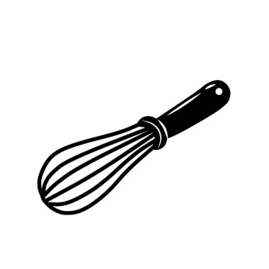 Mutfak aletleri satır simgesi vektör çizimi tasarımı